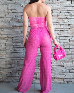 Mesh Pants║Barbie Pink