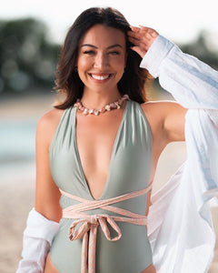 (CLEARANCE) Nailah One Piece║ Frosty Mint